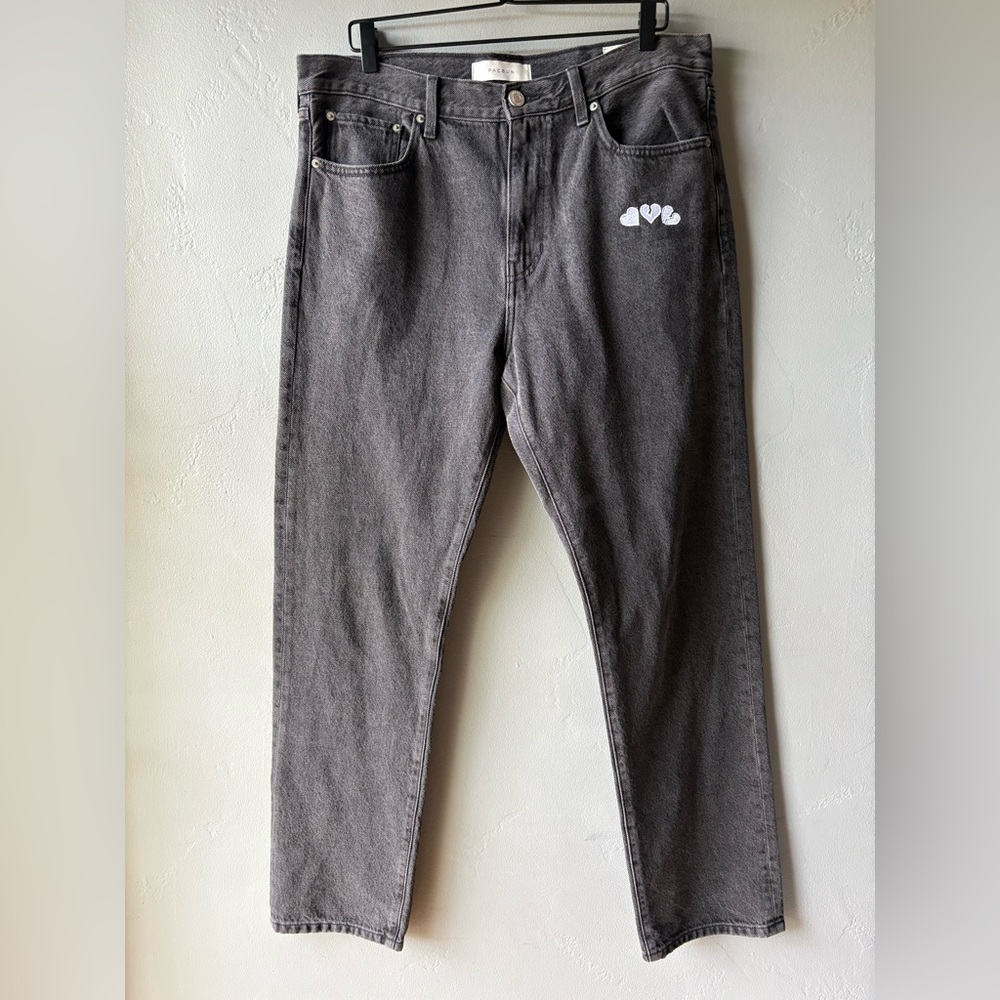 PacSun Black Jeans Cade Straigth - Size 34/32